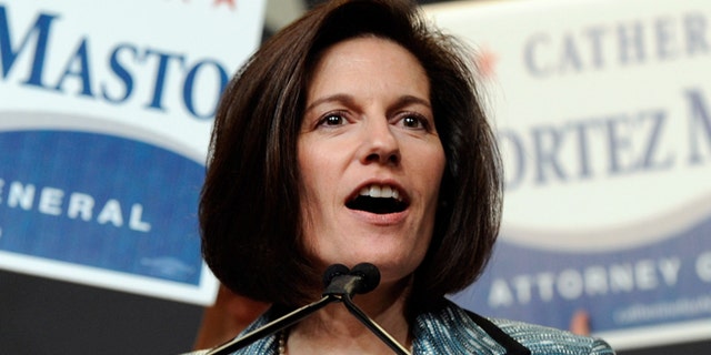 Former Nevada Attorney General Catherine Cortez Masto.