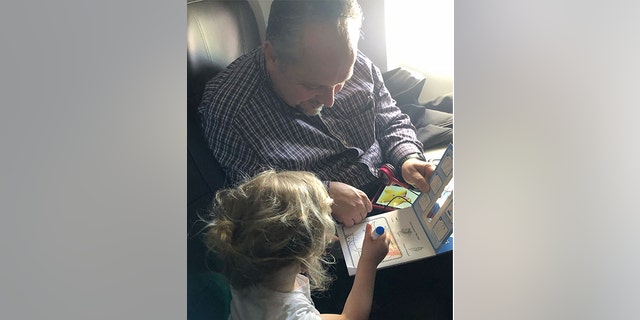"Flying is stressful. I had little kids once. I think most people on that plane have had little kids themselves."