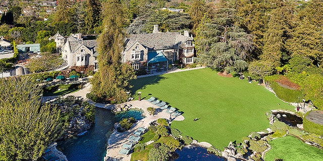 The property is directly across the street from the famed, former Playboy Mansion.