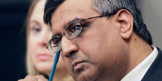 Jan. 18: Muzzammil Hassan listens during opening statements during his trial in Buffalo, N.Y. (AP)