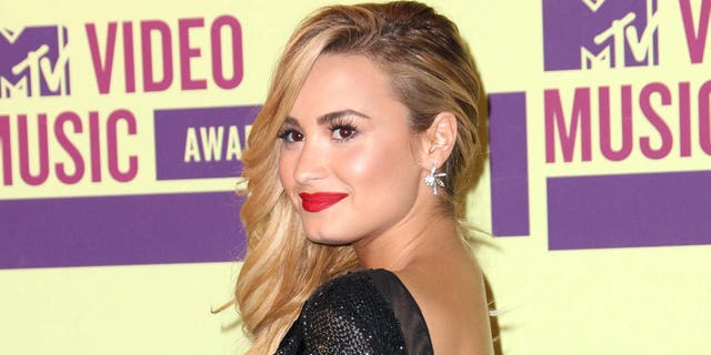 Sept. 06, 2012: Singer Demi Lovato poses in the press room during the 2012 MTV Video Music Awards at Staples Center in Los Angeles, California.