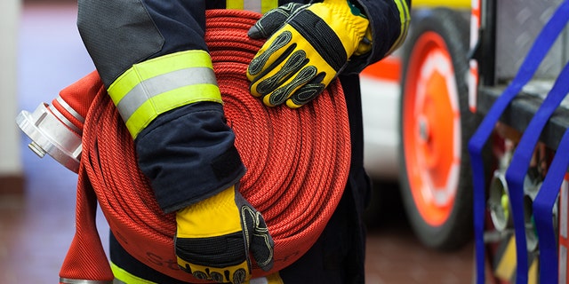 Fire officials said that Purple K was used to extinguish the fire but that the chemical substance did not work. Firefighters decided against putting water or air into the tank at this time.