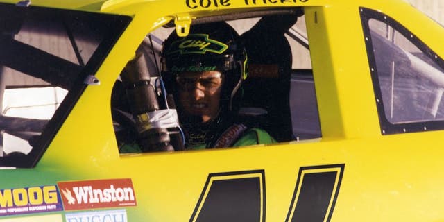 1989: The "Days of Thunder" movie began filming late in 1989, with it's star Tom Cruise as fictional NASCAR driver Cole Trickle. (Photo by ISC Archives via Getty Images)