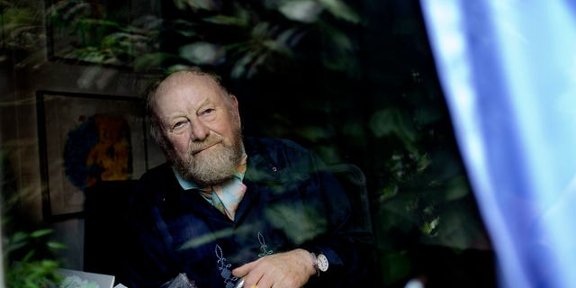 June 6, 2010: Danish cartoonist Kurt Westergaard is seen at his home near Aarhus, Denmark. A Danish court on Feb. 3, 2011, declared a Somali man guilty of terrorism for using an ax to break into the home of a Danish cartoonist who had caricatured the Prophet Muhammad.