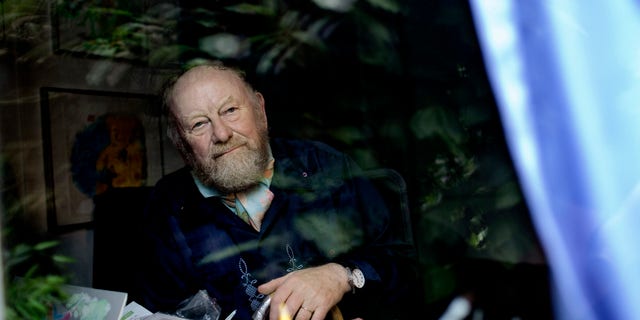 June 6, 2010: Danish cartoonist Kurt Westergaard is seen at his home near Aarhus, Denmark. A Danish court on Feb. 3, 2011, declared a Somali man guilty of terrorism for using an ax to break into the home of a Danish cartoonist who had caricatured the Prophet Muhammad.