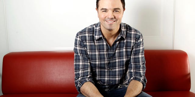 FILE - This Oct. 1, 2011 file photo shows Seth MacFarlane in Los Angeles. NBC announced Wednesday, Aug. 29, 2012, that Seth MacFarlane will hostâSaturday Night Live" for its 38th season premiere on Sept. 15. Musical guest will be Frank Ocean. The multitalented MacFarlane created the Fox series âFamily Guyâ and serves as writer, producer and voice artist on the show. He recently directed his first feature film, âTed,â and furnished the voice for its teddy-bear title character. (AP Photo/Matt Sayles, file)