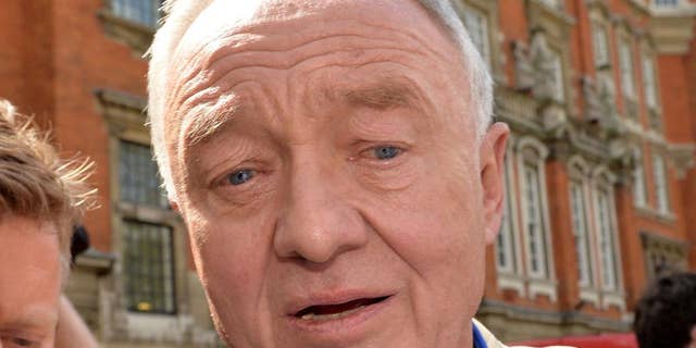 Former mayor of London Ken Livingstone is surrounded media outside Millbank in Westminster, London, Thursday April 28, 2016. Britain's main opposition Labour Party has suspended former London Mayor Ken Livingstone over comments about anti-Semitism. Livingstone, who sits on Labour's National Executive Council, said in a radio interview that he had never heard any anti-Semitic views expressed by Labour members, and claimed Adolf Hitler had supported Zionism before the Holocaust. (Anthony Devlin/PA via AP) UNITED KINGDOM OUT