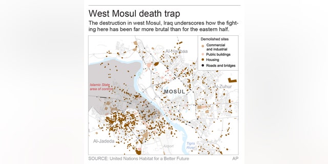 Western Mosul is a far tougher battleground