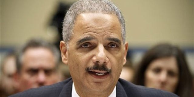 Feb. 2, 2012: Attorney General Eric Holder testifies on Capitol Hill in Washington.