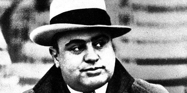 Capone was widely thought to have ordered the St. Valentine's Day Massacre hit, but the gangster was careful to make sure he was in Florida when the killing started. (Associated Press)