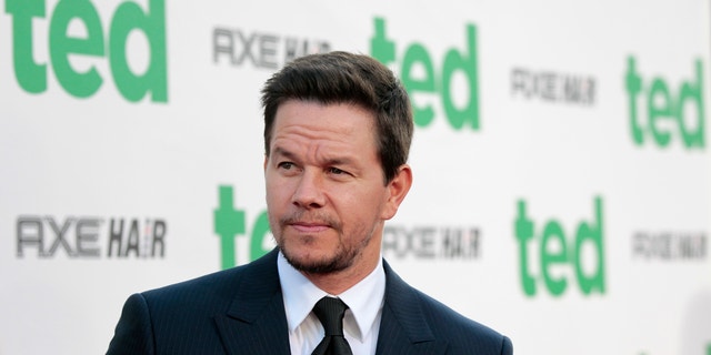 Cast member Mark Wahlberg poses at the premiere of "Ted" at the Grauman's Chinese theatre in Hollywood, Calif. on June 21, 2012.