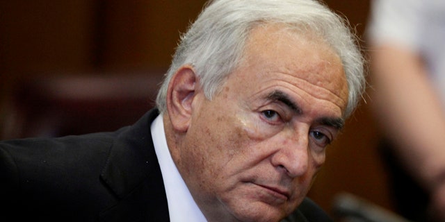July 1, 2012: Former International Monetary Fund leader Dominique Strauss-Kahn listens to proceedings in New York State Supreme court in New York.
