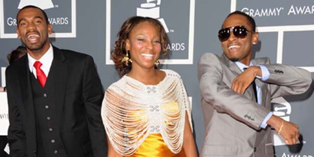 Feb. 13, 2011: Choc Quib Town arrives at The 53rd Annual Grammy Awards held at Staples Center on February 13, 2011 in Los Angeles, Calif.