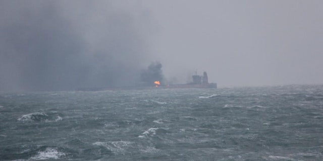 Iranian Oil Tanker Burning For Third Day, May Explode As Crew Still ...