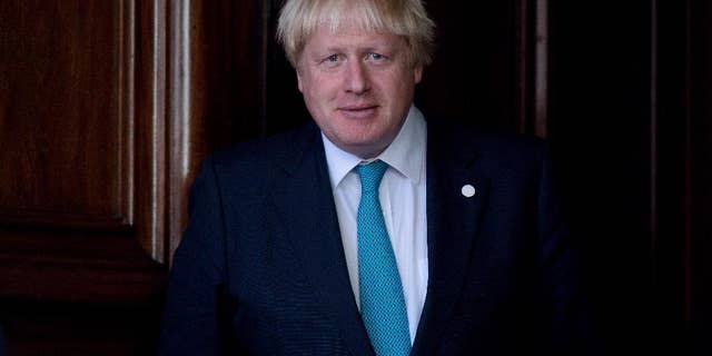 Boris Johnson on Oct. 16.