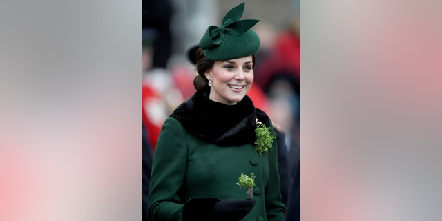 The Duchess has stepped out in both the coat and headpiece for previous engagements.