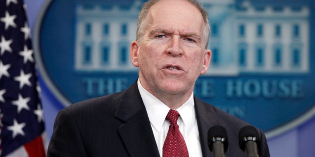 FILE - In this Oct. 29, 2010 file photo, Deputy National Security Adviser for Homeland Security and Counterterrorism John Brennan briefs reporters at the White House in Washington. Brennan, now President Barack Obama's nominee to be CIA director, withdrew from consideration for the job in 2008 amid criticism over the agency's use of harsh interrogation techniques, like waterboarding, against terrorist suspects. This time, in 2013, he's making it clear he strongly opposes such practices. Former and current U.S. intelligence officials say Brennan wasn't so vocal a decade ago. (AP Photo/Charles Dharapak, File)
