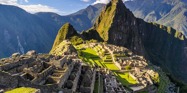 A group of young tourists were kicked out of Machu Picchu for mooning the ancient ruins.