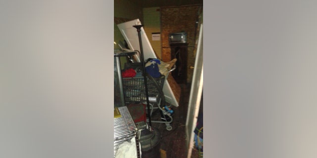 People who were inside the warehouse had reported tangled messes of electrical wires.