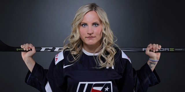 Hockey player Monique Lamoureux-Morando says she'd "absolutely" wear black at Pyeongchang.