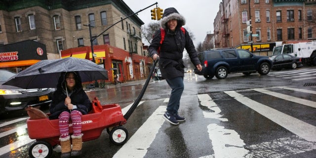 People are bracing for the nor'easter on Friday, March 2, 2018.