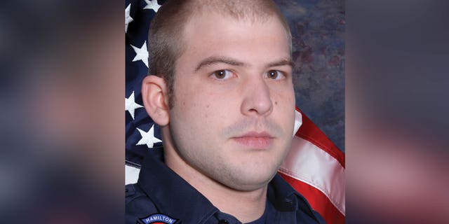 Patrick Wolterman died battling a blaze on Monday.