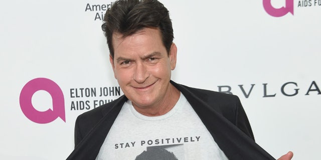 WEST HOLLYWOOD, CA - FEBRUARY 28: Actor Charlie Sheen attends the 24th Annual Elton John AIDS Foundation's Oscar Viewing Party at The City of West Hollywood Park on February 28, 2016 in West Hollywood, California. (Photo by Jamie McCarthy/Getty Images for EJAF)