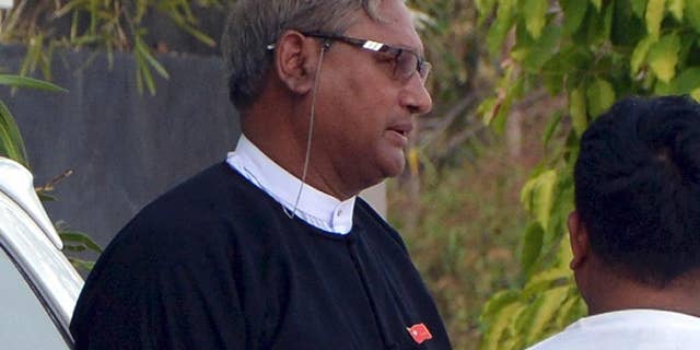 In this Feb. 28, 2016, photo, Ko Ni, a legal adviser for Myanmar's ruling National League for Democracy and a prominent member of Myanmar's Muslim minority, is photographed in Naypyitaw, Myanmar. A gunman killed a legal adviser for Myanmar's ruling National League for Democracy on Sunday, Jan. 29, 2017, shooting the lawyer in the head at close range as he walked out of the Yangon airport, the government said. (AP Photo/Aung Shine Oo)