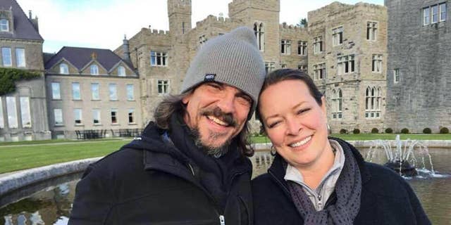 This undated photo provided by Clint Payne shows his sister, Melissa, and her husband, Kurt Cochran. A statement from the Mormon church issued Thursday, March 23, 2017, on behalf of relatives said Kurt Cochran was among those killed in the London attack Wednesday and Melissa was seriously injured. (Courtesy of Clint Payne via AP)