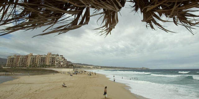 A view of the beach at Cabo San Lucas, Mexico (AP Photo)