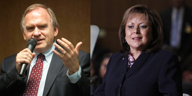 Left: Gary King; Right: Gov. Susana Martinez (Photos: AP)