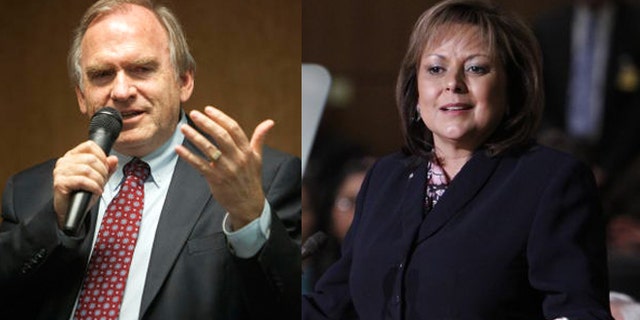 Left: Gary King; Right: Gov. Susana Martinez (Photos: AP)
