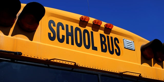 A school bus is shown in Rancho Bernardo, California May 12, 2016.   REUTERS/Mike Blake - S1BETDRCBDAA