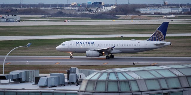 FILE: A United Airline Airbus A320 aircraft lands at O'Hare International Airport in Chicago.