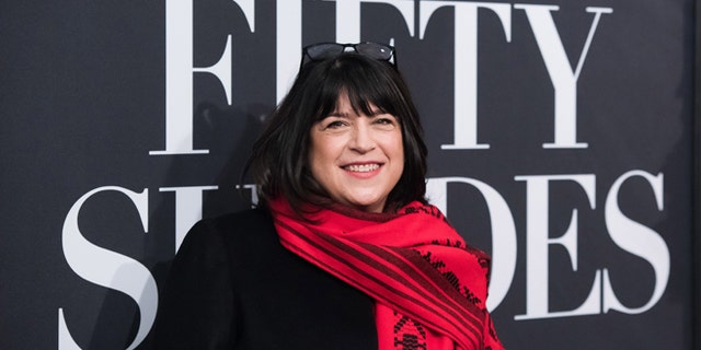 FILE - In this Feb. 6, 2015 file photo, author EL James attends a special fan screening of "Fifty Shades of Grey" in New York. James, who was also a producer on the film, says she pushed hard on creative decisions to make sure her readers would be happy with the final product. (Photo by Charles Sykes/Invision/AP, File)
