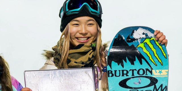 U.S. Olympic snowboarder Chloe Kim, of Torrance, Calif., is seen at the X Games in Oslo, Feb. 26, 2016.