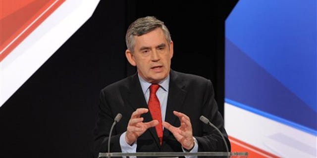 Britain's Prime Minister Gordon Brown.