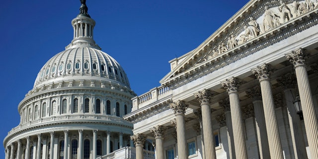 FILE -- August 2, 2011. The U.S. Capitol dome and U.S. Senate (R) in Washington. (Reuters)