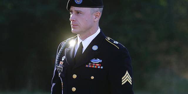 In this Jan. 12, 2016, file photo, Army Sgt. Bowe Bergdahl arrives for a pretrial hearing at Fort Bragg, N.C. (file)