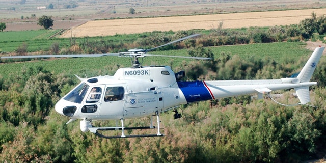 Assisting with the search for the two prisoners who broke out of Clinton Correctional Facility, U.S. Customs and Border Patrol is using an AS-350 A-STAR helicopter equipped with an Infrared Detection System.