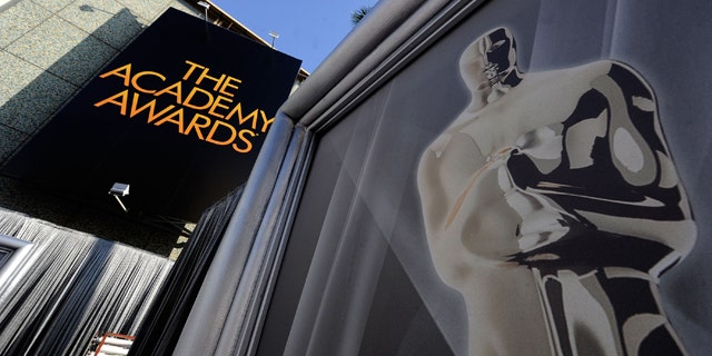 Feb. 24, 2012: Preparations continue for the 84th Annual Academy Awards at the Hollywood and Highland in Hollywood, Calif.