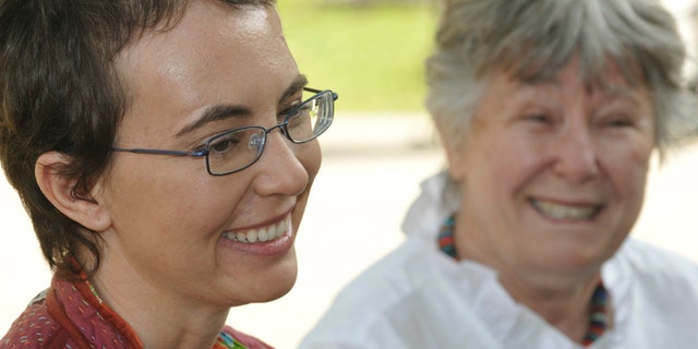 This, most recent photo of Rep. Gabrielle Giffords since she was shot, was posted to her public Facebook page by her aides. The woman in the background is her mother Gloria Giffords. The photo was taken May 17, 2011 at TIRR Memorial Hermann Hospital, the day after the launch of Endeavour and the day before she had her cranioplasty.Giffords could be released from a rehabilitation hospital in Houston sometime this month, a top aide says, offering the latest indication that the Arizona congresswoman is making progress in recovering from a gunshot wound to the head. (AP/Giffords Campaign)