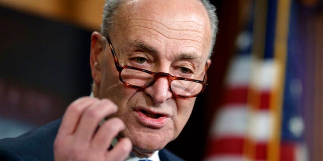 Senate Minority Leader Chuck Schumer wants to make sure his party doesn't shoulder the blame in the event of a shutdown