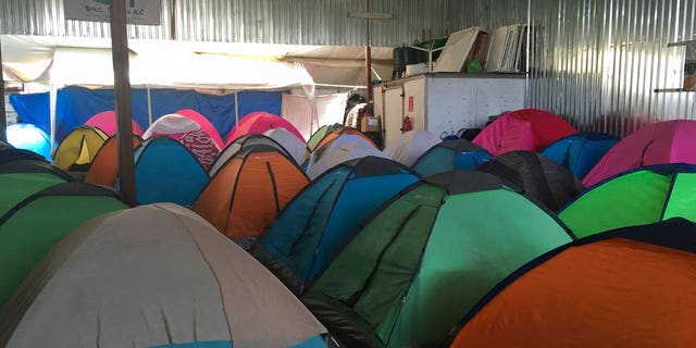 Tents have been set up for members of the caravan. Trump and senior aides have portrayed the caravans and the asylum seekers as evidence of a dysfunctional border and a serious threat.