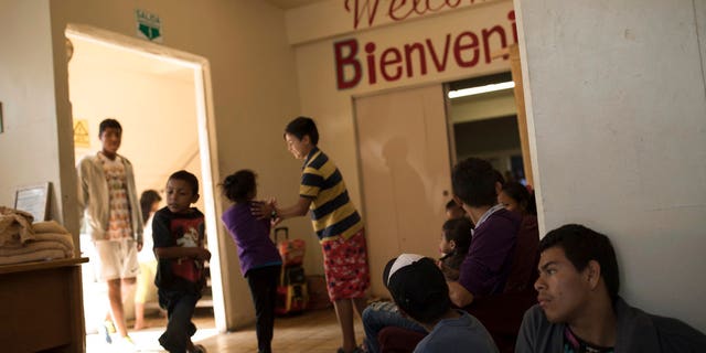 The asylum-seeking immigrants began arriving in Tijuana last week. Two more busloads arrived on Tuesday and four more on Wednesday.