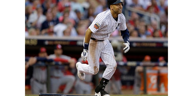 Trout, Jeter memimpin Liga Amerika melewati Liga Nasional di Game All-Star ke-85