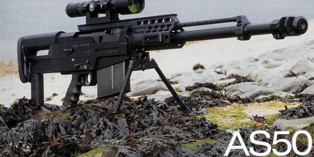A British special forces member used the AS-50 to kill to Taliban fighters from more than a mile and a half away.