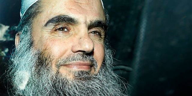 April 17, 2012: Abu Qatada is driven away after being refused bail at a hearing at London's Special Immigration Appeals Commission, which handles deportation and security cases, in London.