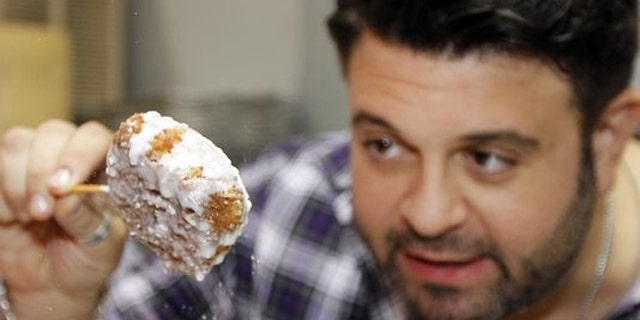 The Travel Channel star lost his cool on Instagram after posting a picture of his new, slimmer self and using the term hashtag #thinspiration.