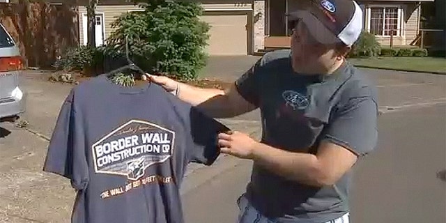 Addison Barnes is suing after being asked by his high school in Oregon to cover up a Donald Trump shirt he was wearing or go home.